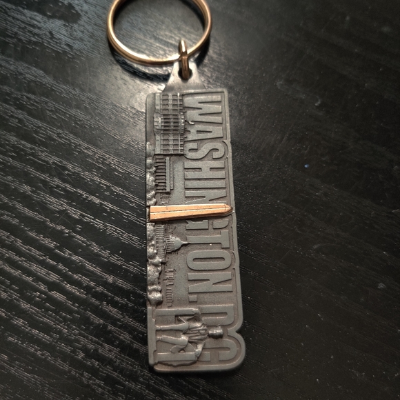 NEW Washington DC Capital America Keychain Souvenir Collectible History - Picture 2 of 4